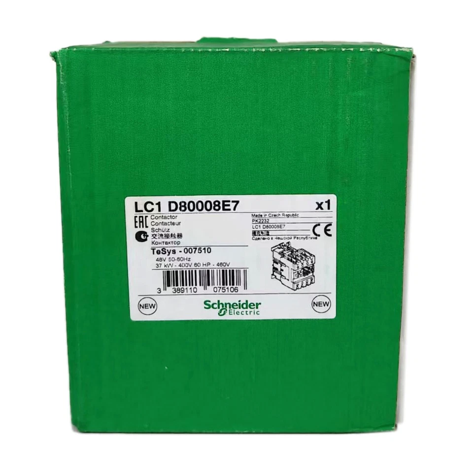 Schneider Contactor LC1D80008E7