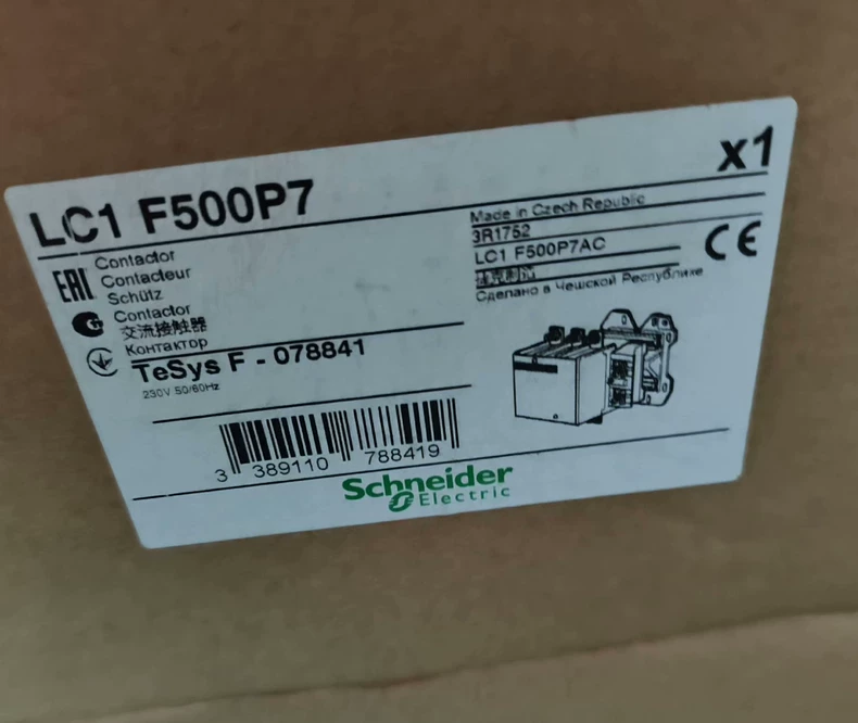 Schneider Contactor LC1F500P7