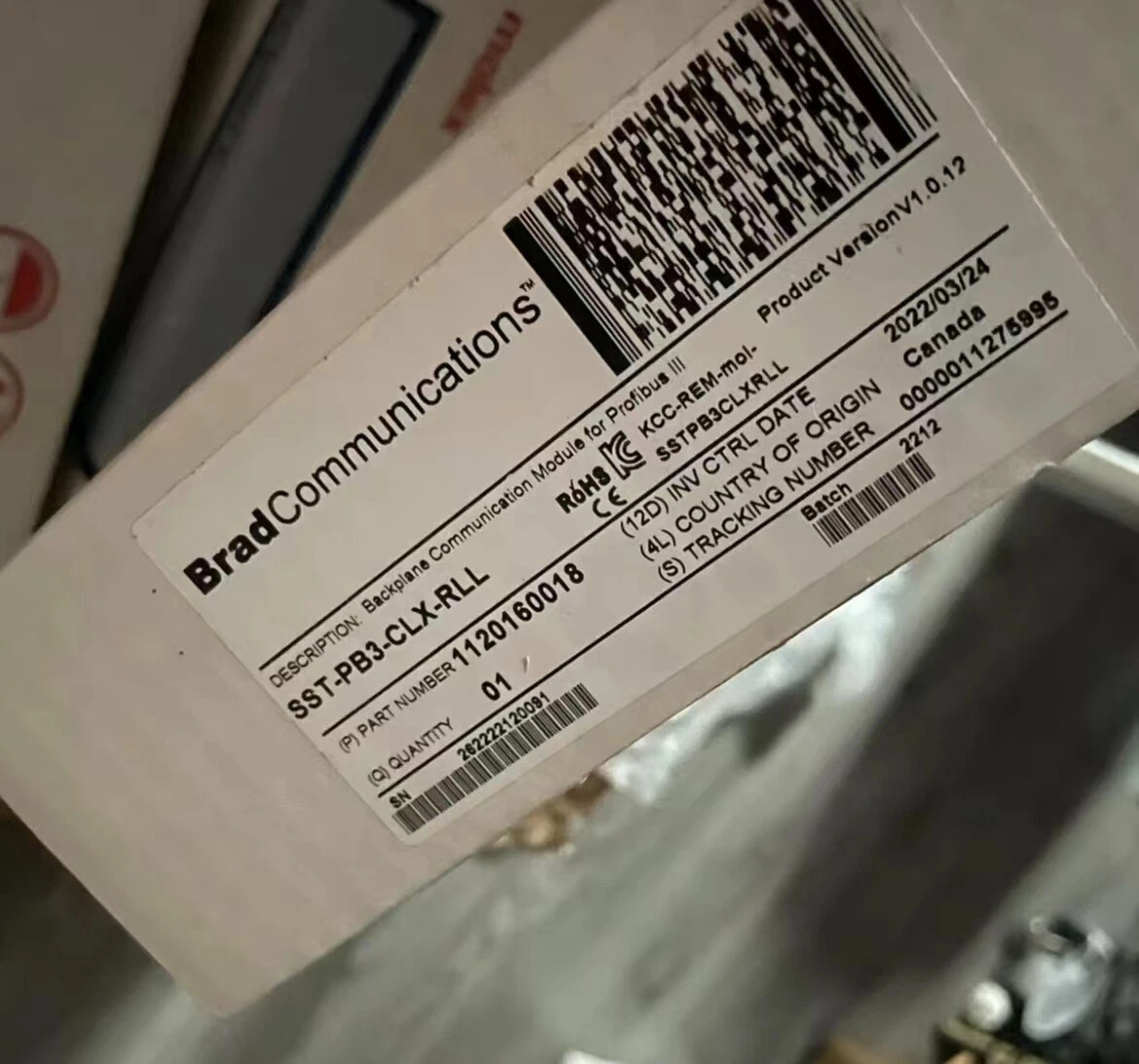 MOLEX Communication card SST-PB3-CLX-RLL