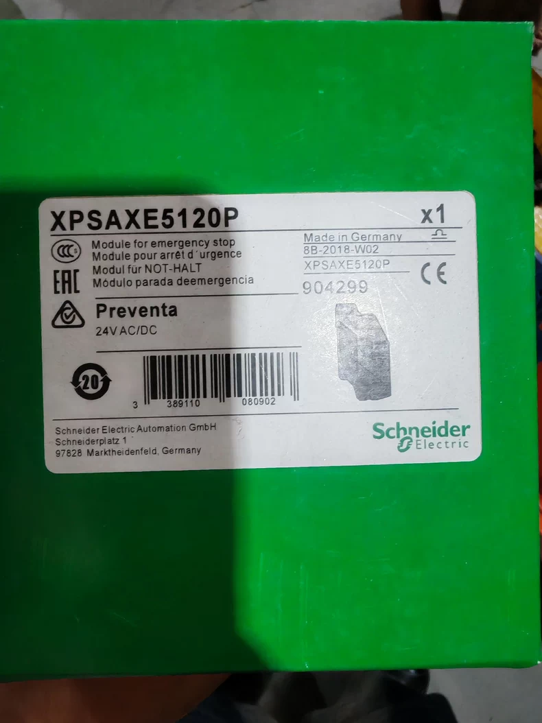 SCHNEIDER XPSAXE5120P safety relay
