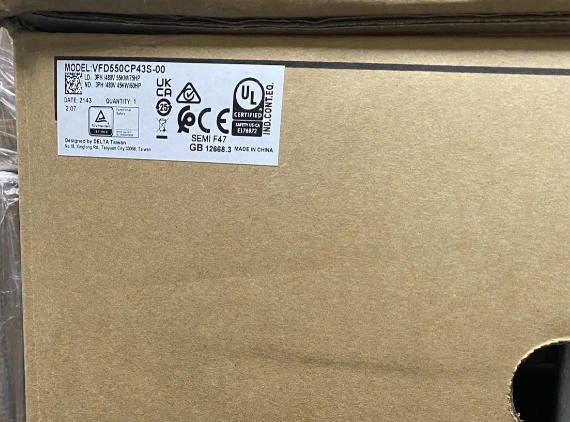 Delta Inverter VFD550CP43S-00