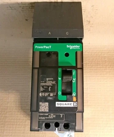 NEW Square D BGA BGA24070Y2 2 Pole 70 Amp 480V A-C PHASE Circuit Breaker NNB