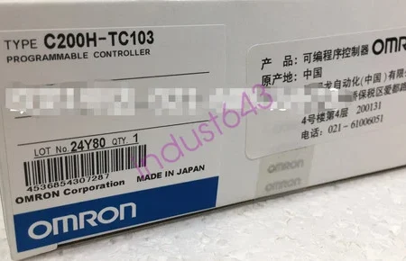 New Omron C200H-TC103 PLC Module C200HTC103 Expedited Shipping