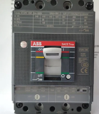 ABB molded case circuit breaker MCCB XT2N160 TMA80-800 FF 3P 80A