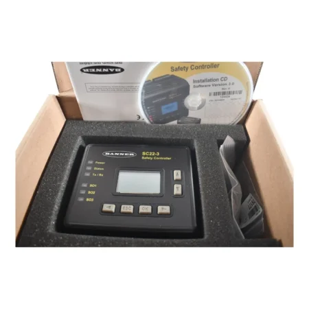 NEW Banner Engineering SC22-3-S Safety Controller, Configurable, Screw Term, 10-