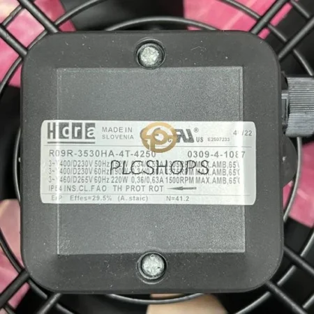 1 Pc. New Axial flow fan R09R-3530HA-4T-4250 400V External rotor cooling fan