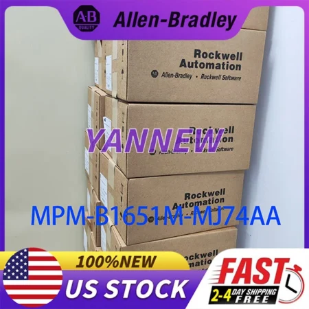 New Original Allen-Bradley MPM-B1651M-MJ74AA Servo Motor Brand new Free Ship
