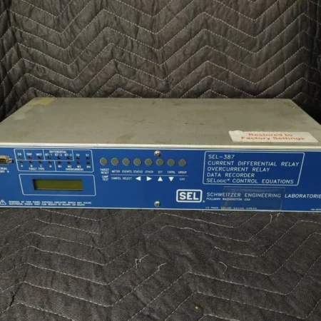 Schweitzer Engineering Lab SEL-387 Current Differential Relay 0387004X5HXX4XX