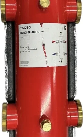 New Resideo Honeywell HYDROSEP-105-U HYDRAULIC SEPARATOR 2" Union High Temp