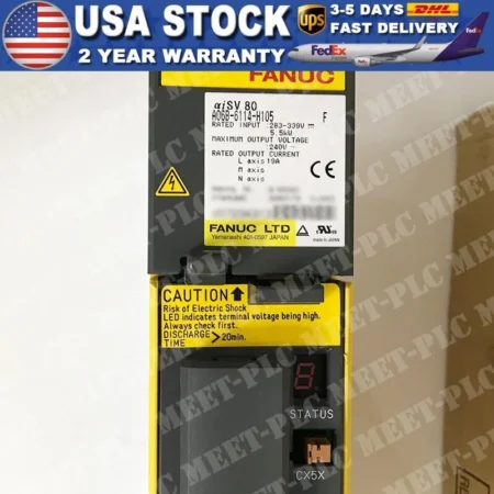 FANUC A06B-6114-H105 Servo Drive A06B6114H105 New In Box Expendited Shipping