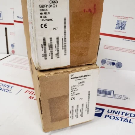 GE FANUC, IC660BBR101, IC660BBR101Q1 GENIUS NO RELAY OUTPUT MODULE 115/230 VAC