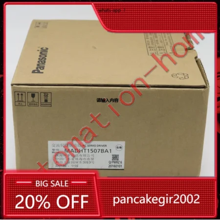 New In Box For Panasonic AC Servo Driver MADHT1507BA1 One year warranty