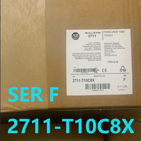 BRAND NEW ALLEN BRADLEY 2711-T10C8X PANELVIEW 1000 TOUCH 2711T10C8X FREE SHIP