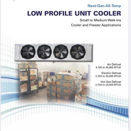 New Russell EVAPORATOR 2 Fan Air Defrost, 13,000 BTU's 120/1/60 M# RL6A130ADA