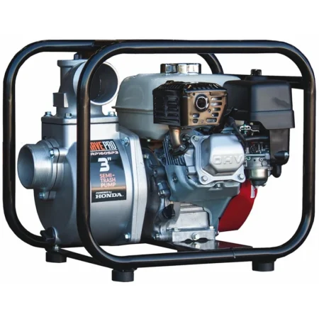 Brave Pro BRP160SP3 - 259 GPM (3") Semi-Trash Water Pump w/ Honda GX Engine