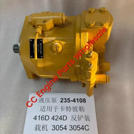 Hydraulic Pump 235-4108 For Caterpillar 424D 416D Backhoe Loader 3054 3054C