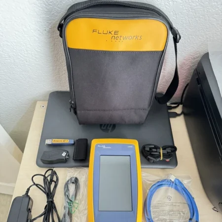 FLUKE NETWORKS LIQ-100 LINKIQ CABLE & NETWORK TESTER 10BASE-T REMOTE ID 1 NEW