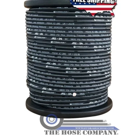 **NEW** Hydraulic Hose R2-04 1/4" SAE 100R2AT 2 Wire 656ft** Free Shipping **
