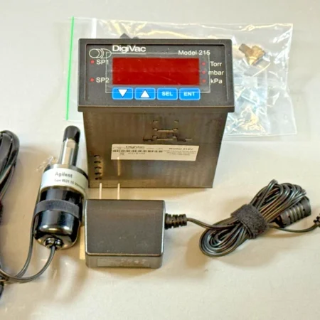 Digivac Model 215V Vacuum Process Gauge, Thermocouple Agilent 531 NPT Sensor