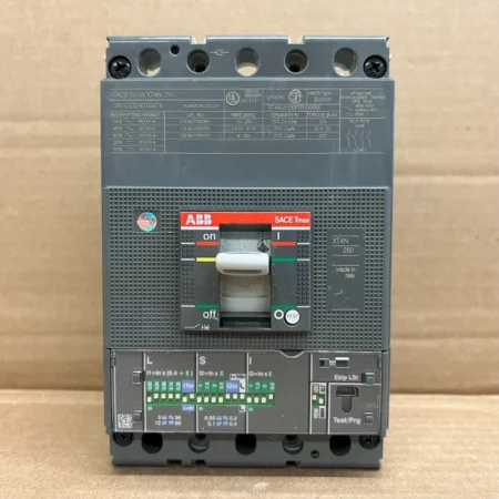 New ABB SACE Tmax XT4N 250 3 Pole 100 Amp 600v EKIP LSI Circuit Breaker NNB