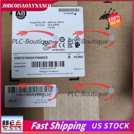 NEW 20BC015A0AYNANC0 Allen-Bradley With 1 Year warranty Free ship
