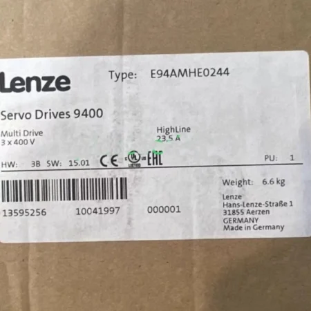 E94AMHE0244 NEW LENZE E94AMHEO244 Servo Drive