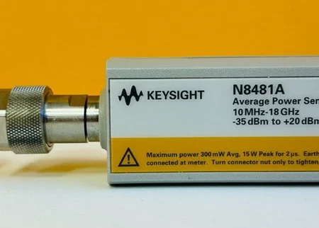Keysight HP N8481A 10 MHz-18 GHz, -35 to +20 dBm, Average Power Sensor. Tested!