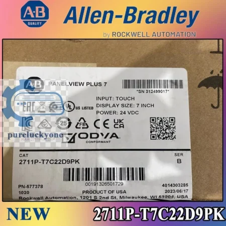 2711P-T7C22D9PK NEW PLC PANEL VIEW PLUS 7 HMI 2711P T7C22D9PK AB