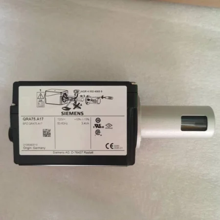 Used Siemens QRA75. A17 flame detector has been tested