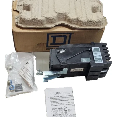 New Square D Powerpact JJA36250U31X 3P 600v 250A 65K Circuit Breaker, 1-Day Ship