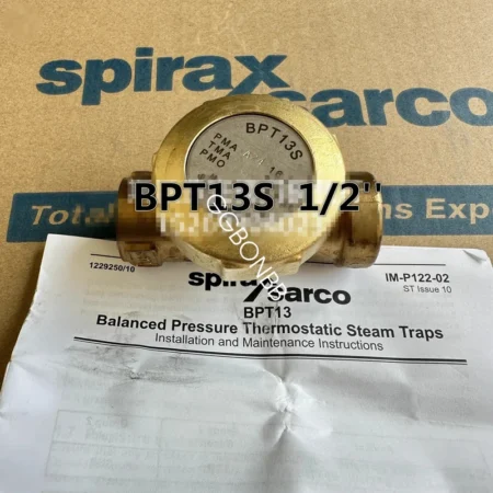 Spirax Sarco Pressure-balanced Steam Trap BPT13S 1/2'' FedEx or DHL or UPS
