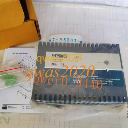 SOLA SFL3-48-100 Rail Mounted Power Supply Switch 48V 3A