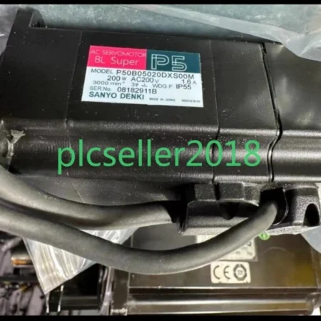 used Sanyo servo motor P50B05020DXS00M