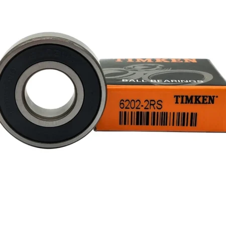 (Qty.100)TIMKEN Brand 6202-2RS 15X35X11MM Double Rubber Seal Ball Bearings