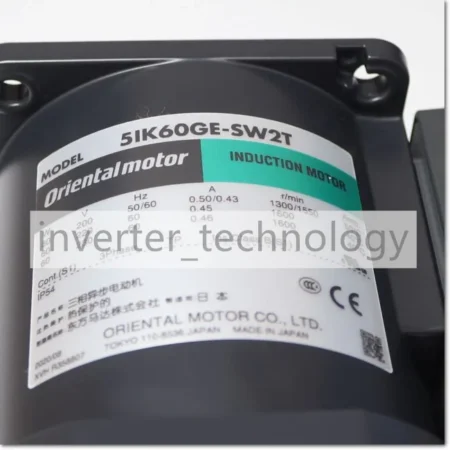 Oriental Motor 5IK60GE-SW2T Induction Motor New In Box Free Shipping