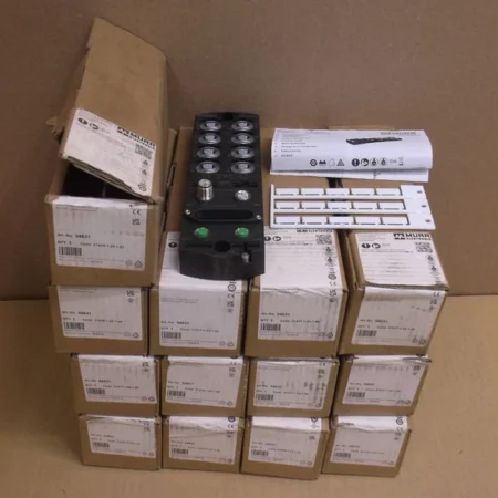54631 Murr NEW In Box PLC I/O Terminal Block IMPACT67 Pro E DIO8 IOL8 M12L 5P