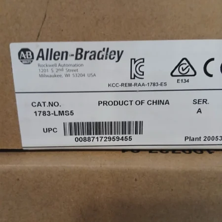 Factory Seal ***Allen-Bradley 1783-LMS5 PLC Module/Rack