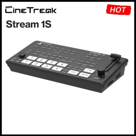 Cinetreak Stream 1S 5-Channel 4xSDI Video Switcher Live Streaming PTZ Control