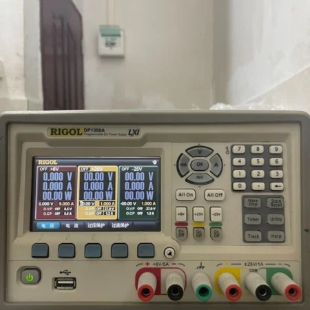 Rigol DP1308A DC Power Supply (2) ±25V/1A 6V/5A 80W Triple Output, Programmable