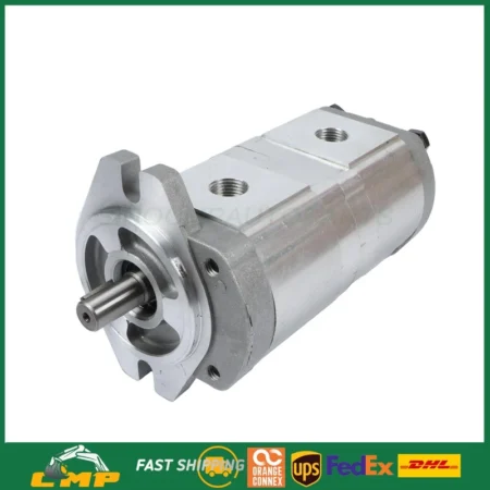 Hydraulic Tandem Double Gear Pump HGP-33A-F6/6R 17.46mmd Shaft Replacement