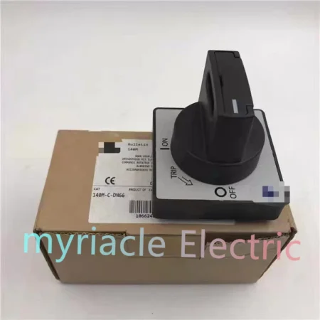 140M-C-DN66 Door Coupling Handle, Black, New Free shipping /