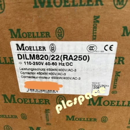 EATON DILM820 DIL M820/22(RA250) Brand New Contactor DILM820 DIL M820/22(RA250)