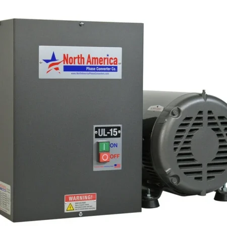UL-15 Pro-Line 15HP UL Listed Rotary Phase Converter - NEW - Custom Built Idler