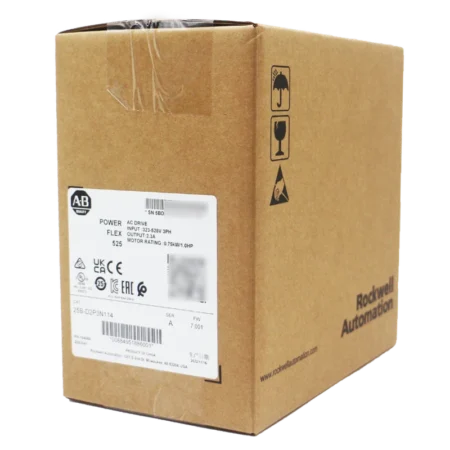 Allen Bradley NEW Sealed 25B-D2P3N114 PowerFlex525 0.75kW (1Hp) ACDrive