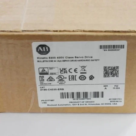 New Genuine Allen Bradley 2198-C4030-ERS Kinetix 5300 Servo Driver Free Shipping