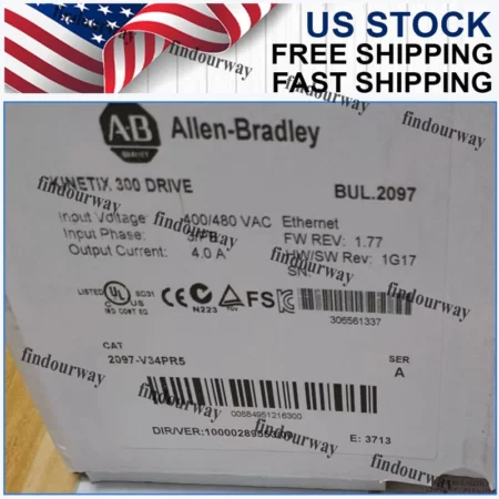 2097-V34PR5 New NEW PLC Kinetix 300 Servo Driver 2097 V34PR5 US AB For VIP