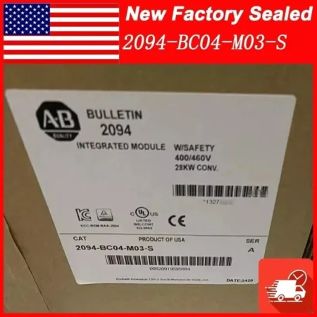 NEW Sealed Allen Bradley 2094-BC04-M03-S /A Kinetix 6000 Integrated Axis Module