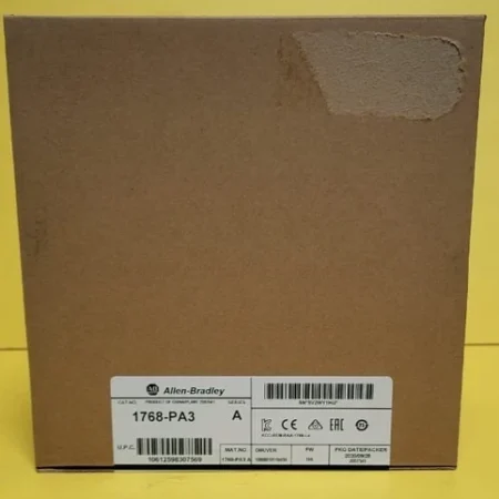 Surplus Open Allen Bradley 1768-PA3 /A CompactLogix 120/240VAC 3.5A Power Supply