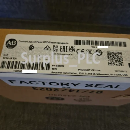 Allen Bradley 1756-IRT8I ControlLogix RTD / Thermocouple Input New Sealed 2023!