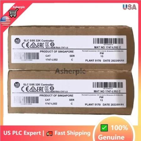 New Allen-Bradley 1747-L552 /C SLC500 SLC 5/05 CPU Processor Unit AB 1747L552 US